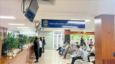 Hà Nội triển khai nhiều tiện ích miễn phí tại các điểm phục vụ hành chính công