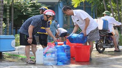 Hà Nội thiếu nước cục bộ dịp hè tại một số khu đô thị mới