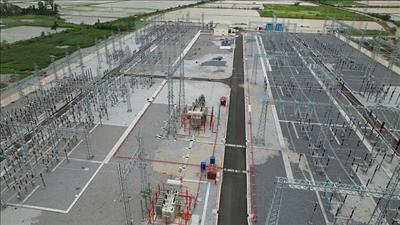 Đóng điện trạm biến áp 220kV Dương Kinh, tăng cường đảm bảo điện cho thành phố Hải Phòng