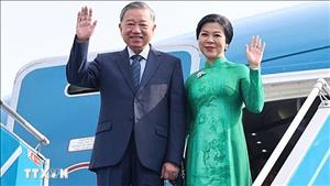 Tổng Bí thư Tô Lâm và Phu nhân lên đường thăm cấp Nhà nước Đại Hàn Dân Quốc