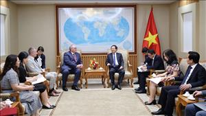 Phó Thủ tướng Hồ Quốc Dũng tiếp lãnh đạo Cơ quan Năng lượng nguyên tử quốc tế