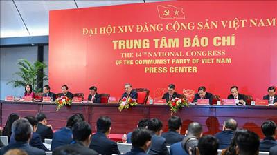 Tổng Bí thư Tô Lâm trả lời câu hỏi của các phóng viên quốc tế tại họp báo sau Đại hội XIV