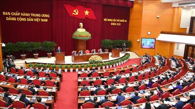Khai mạc Hội nghị lần thứ 13 Ban Chấp hành Trung ương Đảng khóa XIII