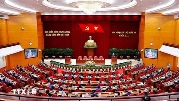 Hội nghị Trung ương 13 hoàn thành toàn bộ nội dung, chương trình đề ra