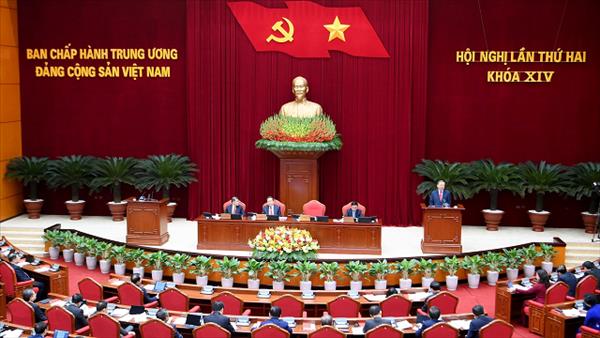 Khai mạc Hội nghị lần thứ 2 Ban Chấp hành Trung ương Đảng khóa XIV