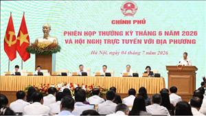 Tổng Bí thư, Chủ tịch nước Tô Lâm dự và chỉ đạo phiên họp Chính phủ thường kỳ tháng 6 và Hội nghị trực tuyến với địa phương