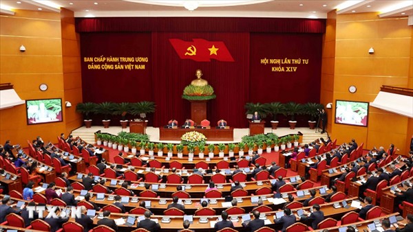Khai mạc Hội nghị lần thứ tư Ban Chấp hành Trung ương Đảng khóa XIV