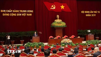 Bộ Chính trị, Ban Bí thư tổ chức Hội nghị quán triệt và triển khai thực hiện Nghị quyết Trung ương 4 khóa XIV
