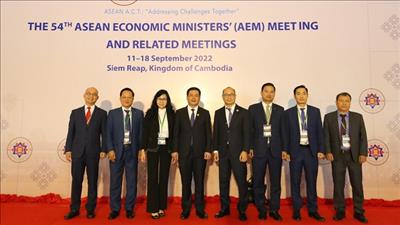 Khai mạc Hội nghị Bộ trưởng Kinh tế ASEAN lần thứ 54