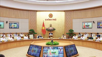 Thủ tướng chủ trì Hội nghị trực tuyến Chính phủ với 34 tỉnh, thành