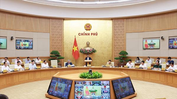 Thủ tướng chủ trì Hội nghị trực tuyến Chính phủ với 34 tỉnh, thành