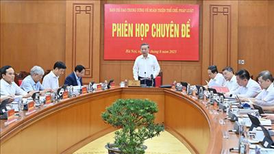 Tích cực rà soát, khẩn trương tháo gỡ khó khăn, vướng mắc do quy định của pháp luật