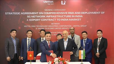 Thương hiệu Việt đầu tiên xuất khẩu thiết bị viễn thông sang thị trường Ấn Độ