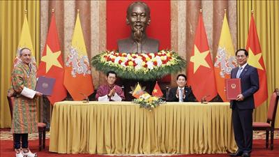 Việt Nam và Bhutan sẽ mở rộng hơn nữa hợp tác trong các lĩnh vực quan trọng