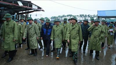 Chính quyền các xã phải nắm rất chắc vật tư, phương tiện, nhân lực huy động phòng, chống bão