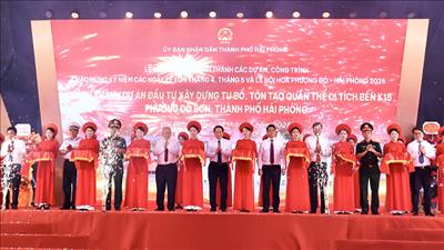 Hải Phòng khởi công, khánh thành 14 dự án, công trình