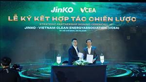 VCEA ký kết hợp tác chiến lược với Tập đoàn JinkoSolar