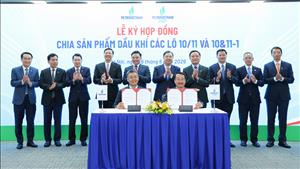 Petrovietnam ký kết các hợp đồng quan trọng, tạo động lực bảo đảm an ninh năng lượng và mục tiêu tăng trưởng 