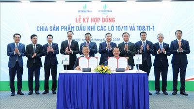 Petrovietnam ký kết các hợp đồng quan trọng, tạo động lực bảo đảm an ninh năng lượng và mục tiêu tăng trưởng 