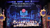 43 công trình nhận Giải thưởng Sáng tạo khoa học công nghệ Việt Nam