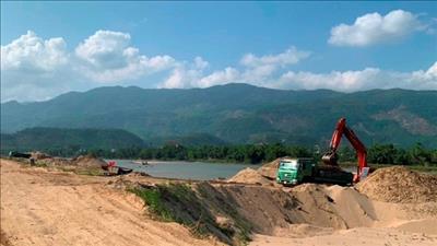 Tỉnh Quảng Nam tăng cường quản lý hoạt động khai thác khoáng sản