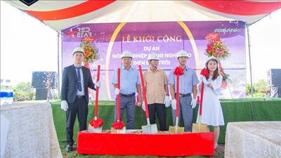 Dự án năng lượng mặt trời kết hợp mô hình trồng nấm công nghệ cao tại Bình Thuận