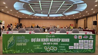 Đồng hành cùng các Dự án khởi nghiệp xanh, góp phần xây dựng thương hiệu Việt