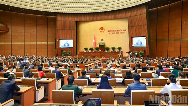 Khai mạc trọng thể kỳ họp thứ nhất, Quốc hội khóa XVI