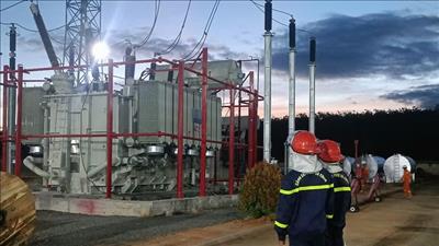 Hoàn thành dự án nâng công suất trạm biến áp 220kV Kon Tum