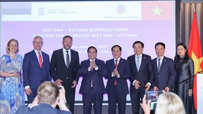 Thủ tướng: Hợp tác giữa các doanh nghiệp Việt Nam - Estonia có sự bảo đảm của hai Chính phủ
