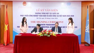 Hợp tác phát triển công nghiệp theo hướng xanh, bao trùm và bền vững