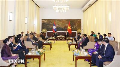 Tổng Bí thư Tô Lâm: Tiếp tục vun đắp, bảo vệ, gìn giữ quan hệ Việt Nam - Lào phát triển bền chặt