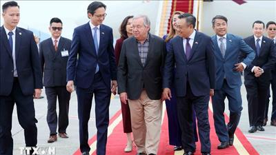 Tổng Thư ký Liên Hợp Quốc đến Hà Nội dự lễ ký Công ước chống tội phạm mạng