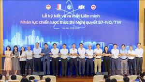 Ra mắt Liên minh nhân lực chiến lược thực thi Nghị quyết 57-NQ/TW