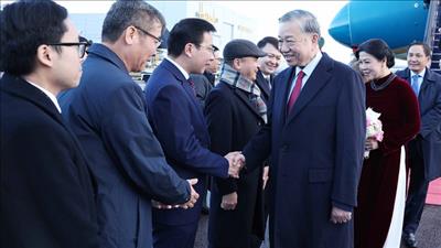 Tổng Bí thư Tô Lâm bắt đầu thăm chính thức Liên hiệp Vương quốc Anh và Bắc Ireland