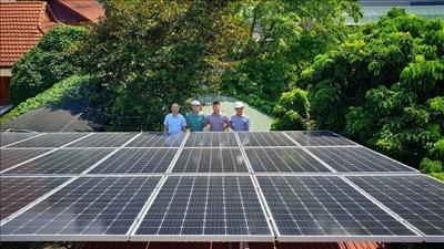 TP Hà Nội: 1.199 khách hàng lắp đặt hệ thống điện mặt trời mái nhà