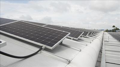 Phát triển điện mặt trời áp mái để góp phần giảm áp lực cung ứng điện