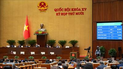 Quốc hội thông qua Luật An ninh mạng