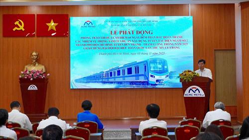 TPHCM: Phát động thi đua 60 ngày đêm để khởi công tuyến metro số 2