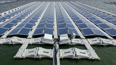Điện Biên: Khởi công dự án điện mặt trời trên mặt hồ thủy điện Trung Thu