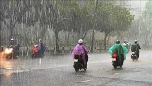 Mưa lớn ở nhiều khu vực trên cả nước
