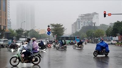 Bắc Bộ và Trung Bộ nhiều mây, có mưa vài nơi; Nam Bộ ngày nắng