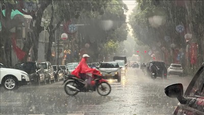 Thời tiết ngày 23/8: Bắc Bộ mưa to, Trung Bộ ngày nắng, Nam Bộ mưa dông rải rác