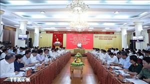Tổng Bí thư: Hợp nhất 3 tỉnh Nam Định, Hà Nam và Ninh Bình là bước đi tất yếu