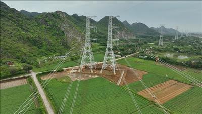 Đóng điện đường dây 500kV mạch 3 cung đoạn Thanh Hóa – Nam Định