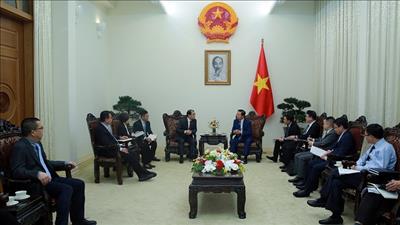 Phó Thủ tướng Trần Hồng Hà làm việc với Tập đoàn Energy China