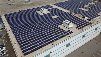 Khởi công dự án điện mặt trời mái nhà tại chợ đầu mối nông sản Nghệ An