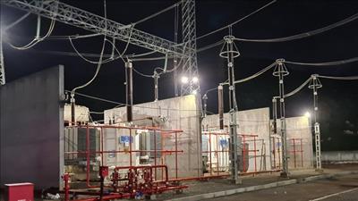 CPMB đóng điện máy biến áp AT1 trạm biến áp 500kV Nghi Sơn