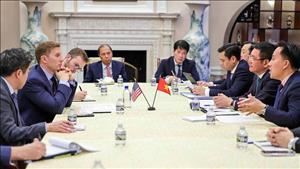 Bộ trưởng Bộ Công Thương Nguyễn Hồng Diên làm việc với Thứ trưởng Bộ Ngoại giao Hoa Kỳ