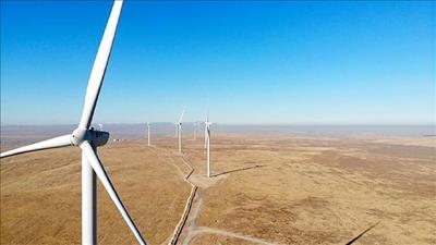Hoàn thành dự án điện gió lớn nhất Trung Á
